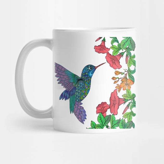 Beyond Nectar- Hummingbird by InfiniIDnC